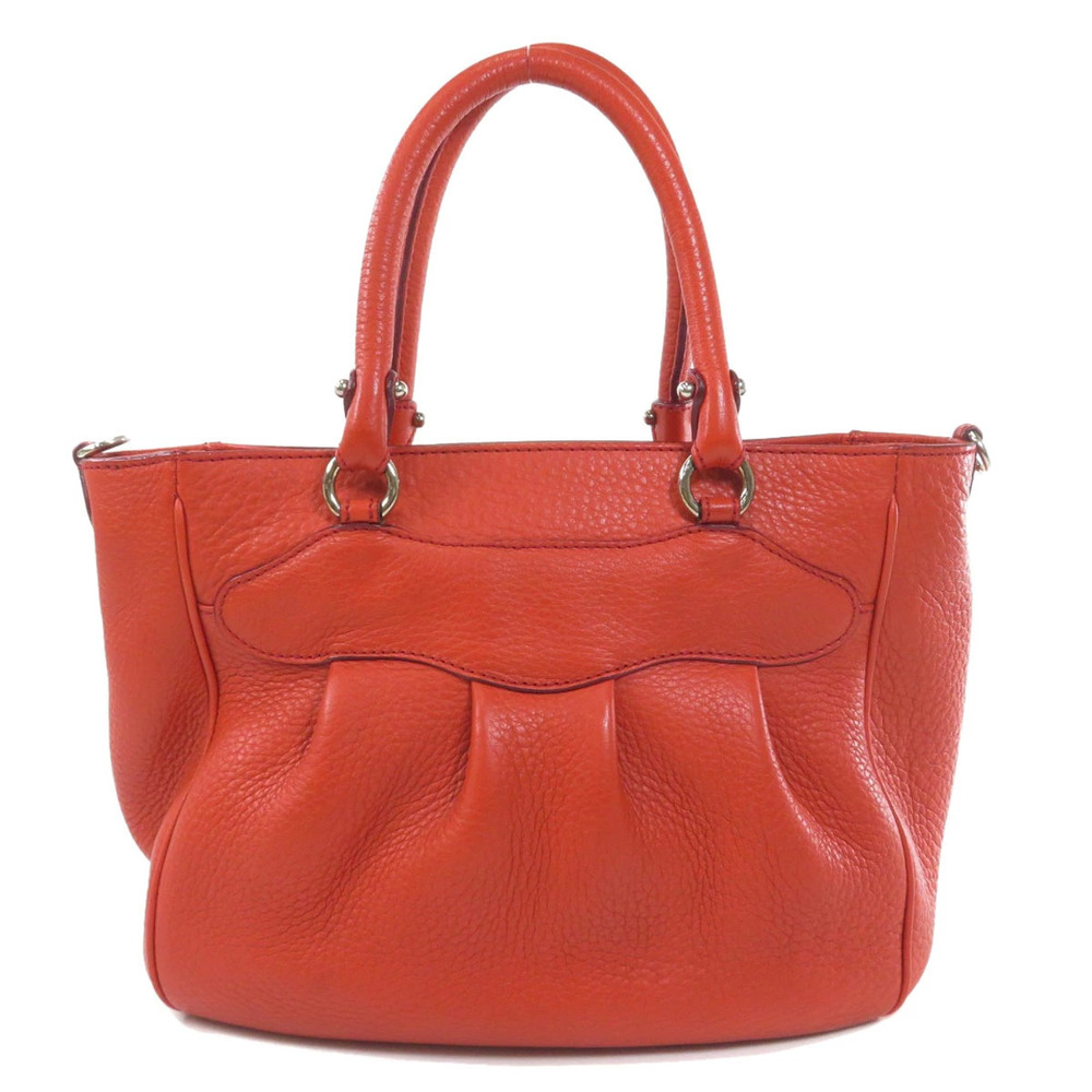 Salvatore Ferragamo leather handbag Black
